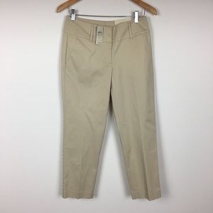 ***NWT Ann Taylor Curvy Cropped Leg Pants Size 2